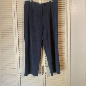 Grey pin stripped women dress pants